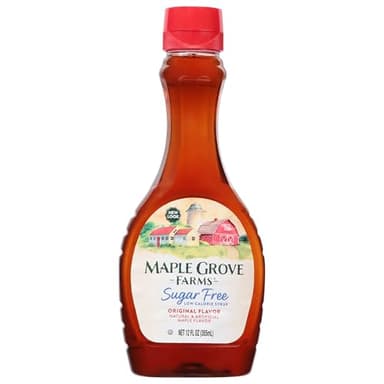 Maple Grove Farms Sugar-Free Pancake Syrup, Maple Flavor, 12 Ounce