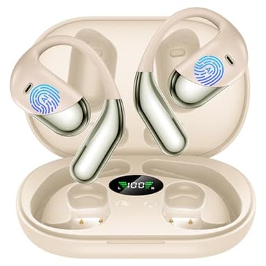 Paekole AI Translation Earbuds Real Time - Audifonos Traductores Inglés Español, 3-in-1 Translator Device, Supports 144 Languages & Accents, Open Ear Earbuds with Charging Case