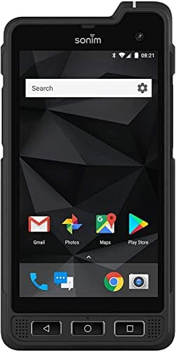 Sonim XP8 XP8800 Dual-SIM 64GB IP68/IP69 Verizon Wireless 4G LTE Android Wi-Fi Military Grade Tough Water Resistant Rugged Smartphone (Black) (Renewed)