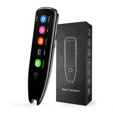 Translator Pen, Scan Reader Pen for Dyslexia, OCR Digital Pen Scanner Text to Speech Device,Translator Device Pen Support Blutooth, Text Extract, Intelligent Translation Pen for Students Adults