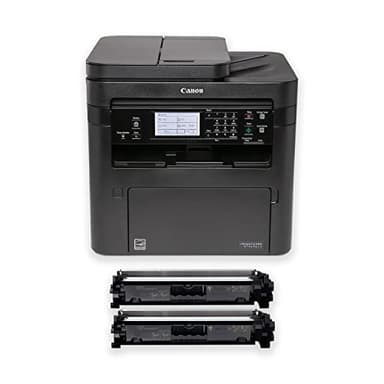 Canon imageCLASS MF269dw II VP - Monochrome, Duplex Wireless Laser Printer, All-in-One with Scanner, Copier, Fax, Auto Document Feeder, Mobile Ready, Includes 2 High Capacity Toners, 30 PPM, Black