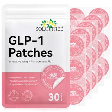 GLP-1 Patches for Women and Men, Safe and Effective, Natural Ingredients Patches - 30 Count