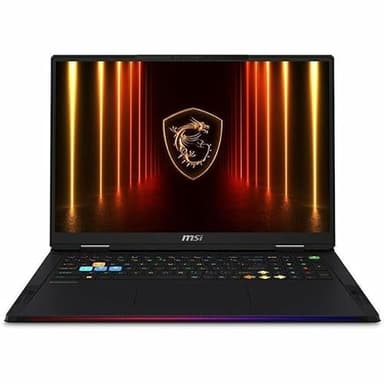 MSI Raider 18 HX AI A2XWJG-841US 18" Gaming Notebook - UHD+ - 120 Hz - Intel Core Ultra 9 285HX - 32 GB - 1 TB SSD - Core Black