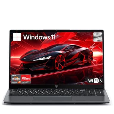 2026 Gaming Laptop with AMD Ryzen7 7730U Processor（Up to 4.5GHz,8C/16T),16GB DDR4 RAM 512GB SSD, AMD Radeon Graphics,WiFi 6,15.6 inch IPS Display,Webcam, Windows 11 Laptop Computer for Video Editing