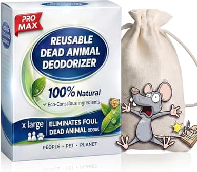 Animal Odor Eliminator for Strong Odor Remover, Dead Animal Smell Eliminator- Safe Indoor & Outdoor Use, Natural Odor Remover, Fresh & Effective