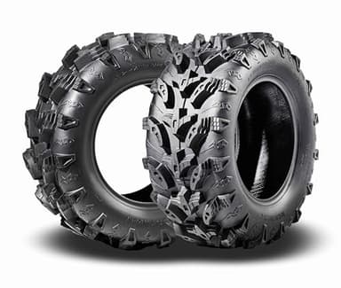 MCKINLEY UTV ATV Tires 26X12-12 6-Ply Super Mud 26X12X12 All Terrain X611, Set 2