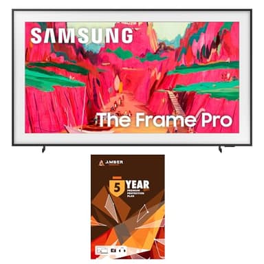 Samsung QN65LS03FWFXZA 65 Inch The Frame Wireless 4K Neo QLED TV with 5 Year Amber Protection Plan (2025)