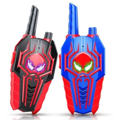 Cool Walkie Talkies for Boys Kids: Gifts Toys for 3 4 5 6 7 8 Year Old Boys Ages 5-7 Kids Walkie Talkies 2 Pack Outdoor Hiking Toy Age 3-8 Year Old Boy Girl Birthday Gifts
