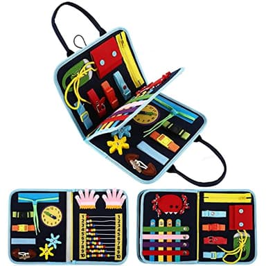 Fidget Blanket for Adults with Dementia,Dementia Activities for Seniors,Alzheimers Dementia Products for Elderly, Busy Board,Sensory Blanket for Autistic Autism.