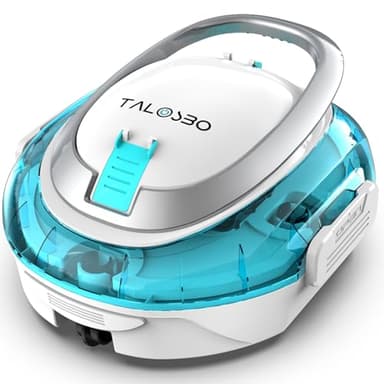 [2026 New] TALOSBO S2 Robotic Pool Cleaner – Dual-Layer Filtration, 90-Min Runtime, Powerful Cordless Pool Vacuum for Above-Ground & Flat Pools, Efficient Debris Removal & Auto-Parking Design