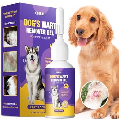 OHEAL Dog Wart Remover,Pet Skin Tags Remover,100% Natural Painless No Irritation, Safe, and Effective Eliminates Dog Warts - Skin Tags,Safe for pet 6+ Months