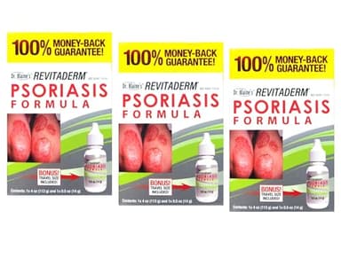 Dr. Blaine's RevitaDERM Psoriasis Treatment 4 oz (Pack of 3)