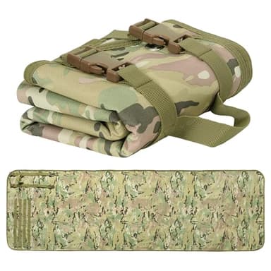 Uikro Shooting Mat, Extra Large (95" x 29") Prone Shooting Pad, Roll Up Portable Waterproof Hunting Mats for Range Shooting Hunting