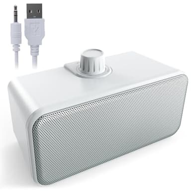 ANSTEN Wired Speakers for TV No Delay, Clear Voice TV Speakers Wired with 5M Long Cord, Personal Speaker with Headphone Jack, Easy Operation, TV Speakers for Hard of Hearing and Seniors