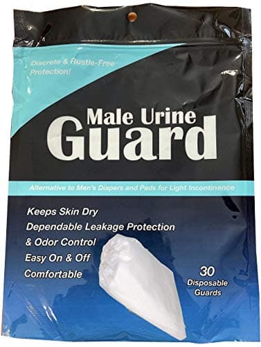 Male Urine Guard, JMP Absorbent Incontinence Pouch, Bag of 30
