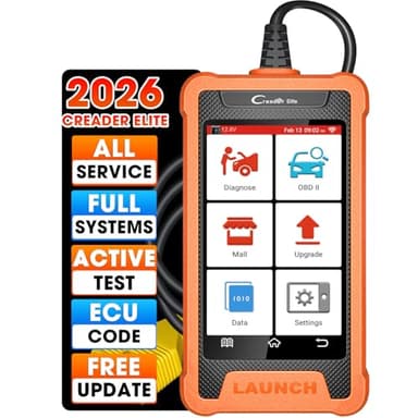Launch Creader Elite for BMW OBD2 Scanner, 2025 Full Systems Diagnostic Bi-Directional Scan Tool, All Reset Service, ECU Code, Battery Registration Tool for BMW Mini Rolls-Royce,Lifetime Free Update