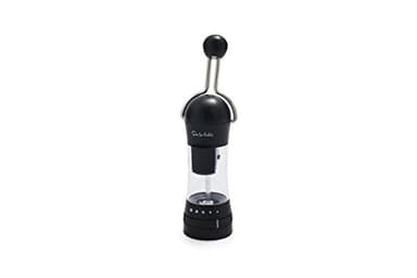 Sur La Table Spice Ratchet Mill Grinder with 5 Coarse settings, Black