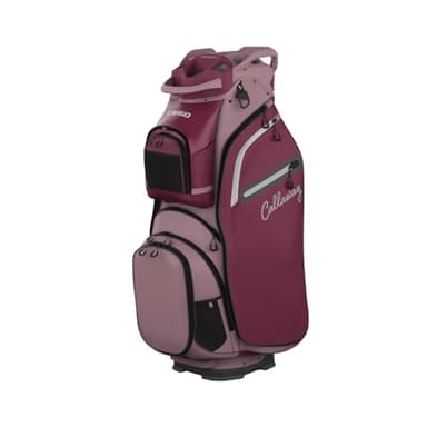 Callaway Golf Cargo Cart Bag (Lilas Pink/Red Plum)