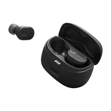 JBL Tune Buds 2 - True Wireless Noise Cancelling Earbuds Spatial Sound and Smart Ambient Technology, 6 mics for Perfect Calls, up to 48Hrs of Playback, IP54 Dust & Water Resistant (Black)