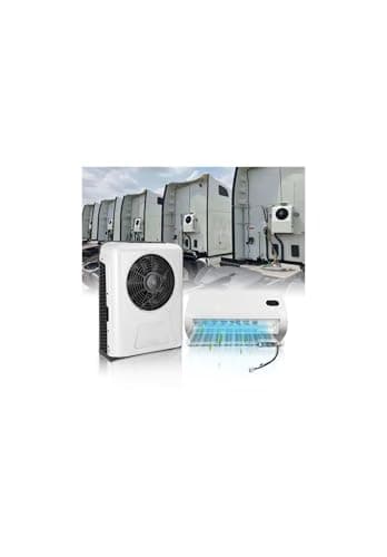 12V 10000 BTU Air Conditioner - Mini Split DC APU for Trucks/RVs/Vans - Low Noise Cooling System (Semi, Pickup, Sleeper Cab, Buses, Car)