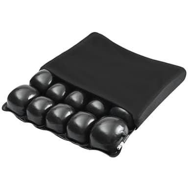 Makrozoia Cushions for Pressure Sores on Buttocks - 17 * 17Inches Wheelchair Cushion for Pressure Relief - Infaltable Air Seat Cushion for Senior