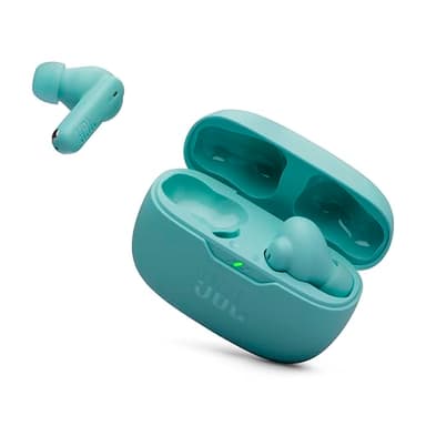 JBL Vibe Beam 2 - True Wireless Noise Cancelling Earbuds Pure Bass Sound & Smart Ambient Technology, 4mics for Crisp, Clear Calls, up to 40Hrs of Playback, IP54 Dust & Water Resistant (Blue)