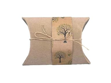 Biodegradable Water Soluble Cremation Urn, Tree and Bird Design, 40 Cubic Inch Capacity, Natural Hemp, Human & Pet Ashes