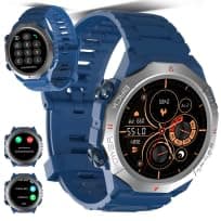 Military Smart Watches for Men(Answer/Make Calls), 1.39" HD Fitness Watch, 24/7 Heart Rate Sleep Monitor, Smart Watch for Men 110+ Sport Modes, 30Day, IP68 Waterproof Smartwatch for Android iOS