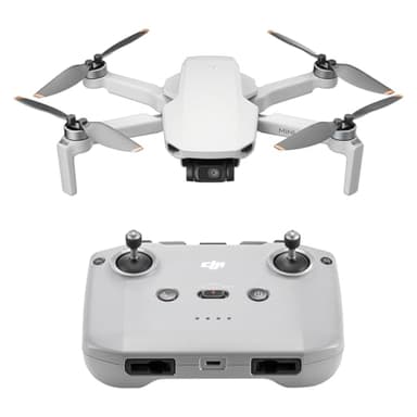 DJI Mini 4K, Drone with 4K UHD Camera for Adults, Under 249 g, 3-Axis Gimbal Stabilization, 10km Video Transmission, Auto Return, Wind Resistance, 1 Battery for 31-Min Max Flight Time, Intelligent