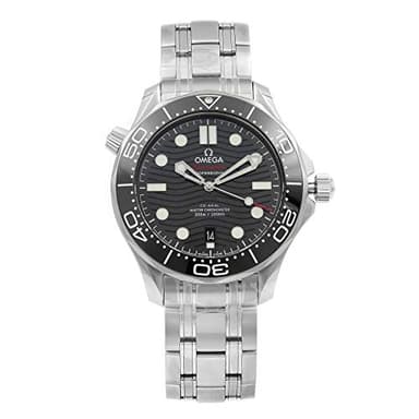 Omega Seamaster Automatic Chronometer Black Dial Men's Watch 210.30.42.20.01.001