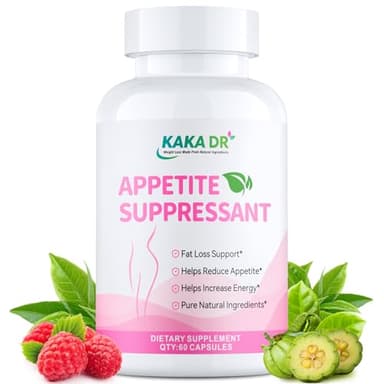 KAKA DR Appetite Suppressant Weight Loss Pills for Women, Night-Time Fat Burner for Women and Men, Metabolism Booster, 3rd Party Tested Supplement - 60 Pills