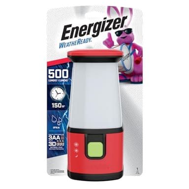 ENERGIZER LED Camping Lantern 360 PRO, IPX4 Water Resistant Tent Light, Ultra Bright Battery Powered Lanterns for Camping, Outdoors, Emergency Power Outage