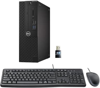Dell Optiplex 3050 SFF Desktop Computer PC, Intel Quad Core i5-6500 up to 3.6GHz, 16GB DDR4, 256GB SSD, WiFi, 4K Support, DP, HDMI, Windows 11 Pro 64 Bit (Renewed)