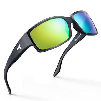 KastKing Skidaway Polarized Sport Sunglasses for Men and Women,Ideal for Driving Fishing Cycling and Running,UV Protection