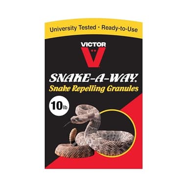 Victor VP364B-10 Snake-A-Way Outdoor Snake Repellent For Yard Powerful, Granules 10LB - Repels Against Poisonous and Non-Poisonous Snakes