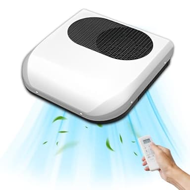 Aspligo 12V RV Air Conditioner 8000BTU 12 volt Rv Rooftop Air Conditioner 12 v Camper ac unit for RVs Motorhome Car Semi Truck Van Trailer Tractor Boat, Caravan Fast Cooling