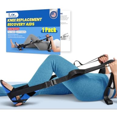 JNATER Knee Replacement Recovery Aids - Must Have Hip/Knee Surgery Recovery Equipment, Knee Rehabilitation Equipment for ACL PCL MCL Knee Surgery, Improve Mobility and Flexibility for Knee Pain