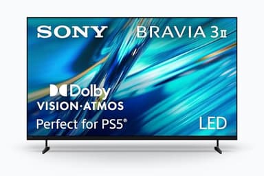 Sony BRAVIA 3 II 43 Inch 4K HDR LED Smart Google TV with Gemini, XR Processor with AI Technology, Dolby Vision/Atmos, 120Hz Television, Exclusive Features for PS5, K-43XR30M2, 2026 Model