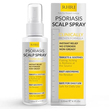 Psoriasis Scalp Spray | Psoriasis and Dandruff Treatment for Scalp Yeast Infections, Psoriasis Flare-Ups & Folliculitis | Antifungal Ringworm Itchy Scalp Spray for Psoriasis, Dryness