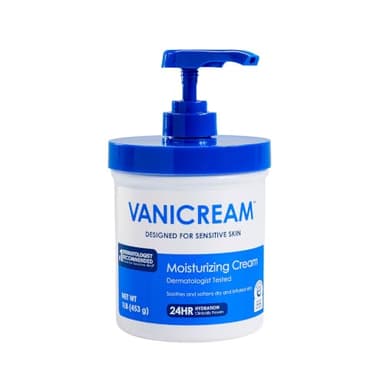 Vanicream Moisturizing Cream, Body & Face Moisturizer, 16 Oz Pump Dispenser