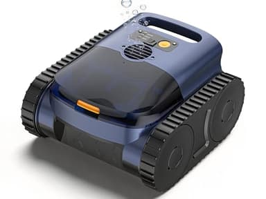 Pool Vacuum for Inground Pool & Above Ground Pool, Cordless Pool Cleaner with Smart Navigation, Self-Parking, LED Indicator, Wall&Waterline Cleaning Pool Robot up to 2150 Sq.ft