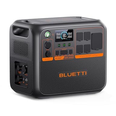 BLUETTI AC200PL Portable Power Station, 2304Wh Solar Generator, Expandable to 8448Wh w/ 4 2400W AC Outlets (3600W Power Lifting), 30A TT30 Output, LiFePO4 Battery Backup for RV, Camping, Home Use