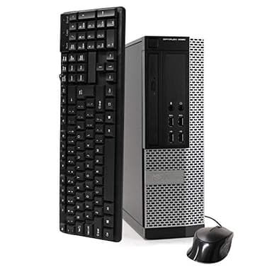 Dell Premium Desktop Computer PC, Intel Quad Core i5 3.2GHz, 16gb RAM, 1TB HDD, DVD, Bluetooth, WiFi, Compatible with Dell OptiPlex 9020 (Renewed)