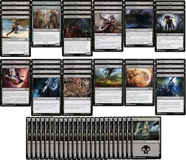 Magic The Gathering Black Creature Reanimare Introductory Deck - Starter Deck - Mono Black - Modern Legal - Custom Built - MTG - 60 Card!