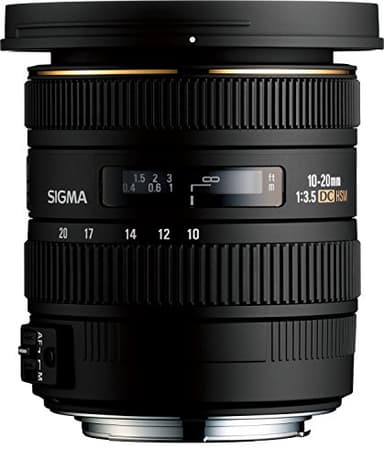 Sigma 10-20mm f/3.5 EX DC HSM ELD SLD Aspherical Super Wide Angle Lens for Nikon Digital SLR Cameras