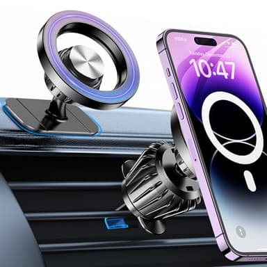 Kaistyle for Magsafe Car Mount【20 Strong Magnets】Magnetic Phone Holder for Car Phone Holder Mount Dash Mounted Holders Cell Phone Holders for Your Car Accessories for Women Men for iPhone 17 16 15 14