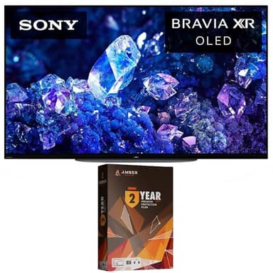 Sony XR48A90K 48 Inch 4K Bravia XR OLED High Definition Resolution Smart TV with 2 Year Amber Protection Plan (2022)
